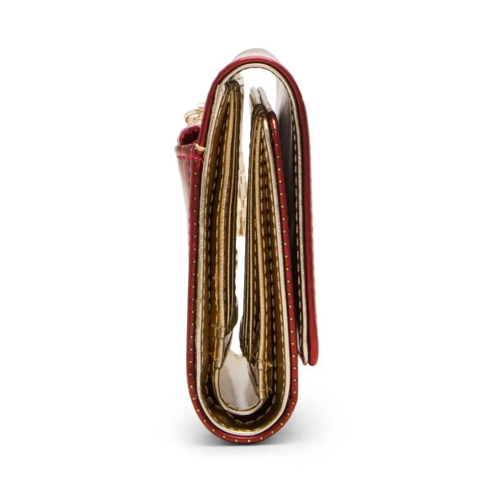 Betsey Johnson Kitsch Chinese New Year Wallet CYN Shiny Red NWT - Picture 6 of 8